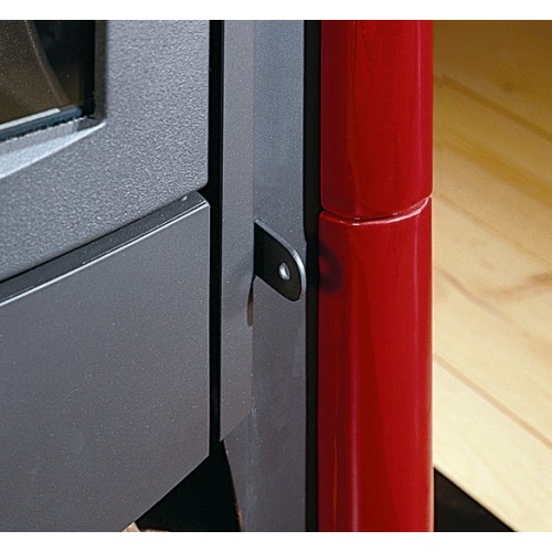 Дровяная печь La Nordica Stefany forno BO (бордовый) 