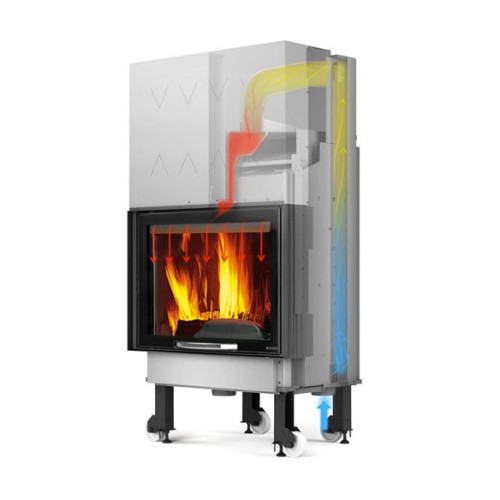 Фронтальная дровяная топка La Nordica TermoCamino WF25 D.S.A X 