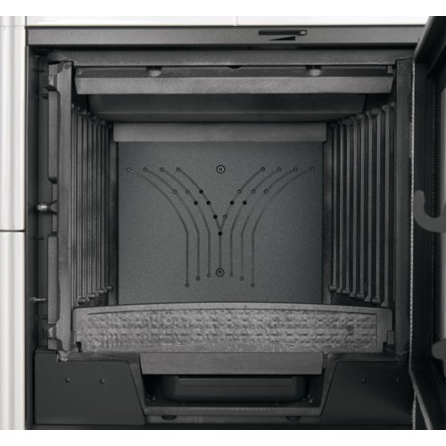 Дровяная печь La Nordica Wanda Classic EVO BIN (белый) 