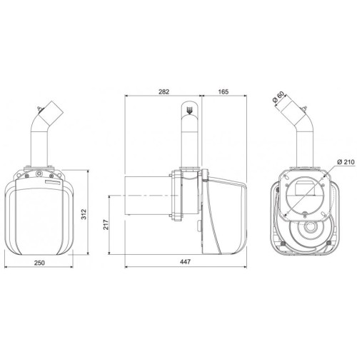 Пеллетная горелка Lamborghini 3.5 