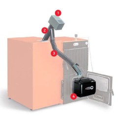 Пеллетная горелка Lamborghini 5.5