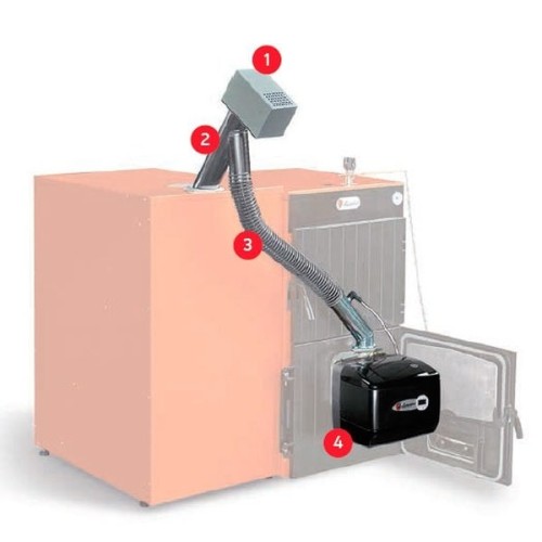 Пеллетная горелка Lamborghini 5.5 