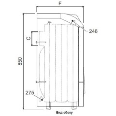 Комбинированный котел 100 кВт Lamborghini EL DB N 95