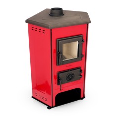 Дровяная печь MBS CORNER RED