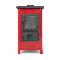 Дровяная печь MBS HAPPY E RED