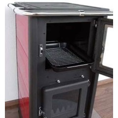 Дровяная печь MBS OLYMPIA PLUS RED/L