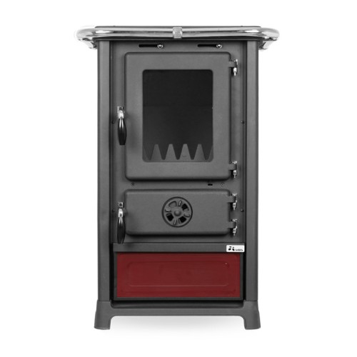 Дровяная печь MBS OLYMP PLUS DARK RED/L 