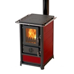 Дровяная печь MBS OLYMP PLUS DARK RED/L