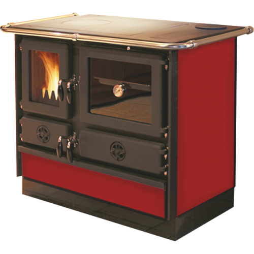 Дровяная печь MBS SUPER THERMO MAGNUM 4D RED/D 