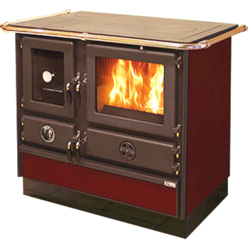 Дровяная печь MBS SUPER THERMO MAGNUM 4D RED/L 