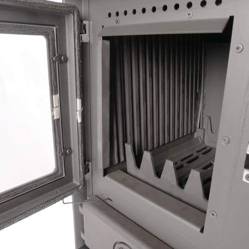 Дровяная печь MBS THERMO MAGNUM PLUS 4D RED/L 