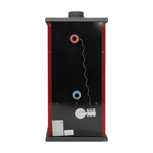 Дровяная печь MBS THERMO VESTA PLUS DARK RED 