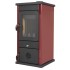Дровяная печь MBS VESTA ECO DARK RED 