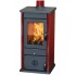 Дровяная печь MBS VESTA ECO DARK RED 