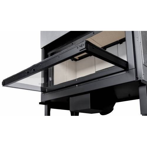 Фронтальная дровяная топка MCZ Plasma 95 прямое стекло 