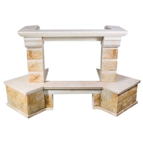 Угловая фронтальная облицовка MadeIra Darina Giallo M c700 