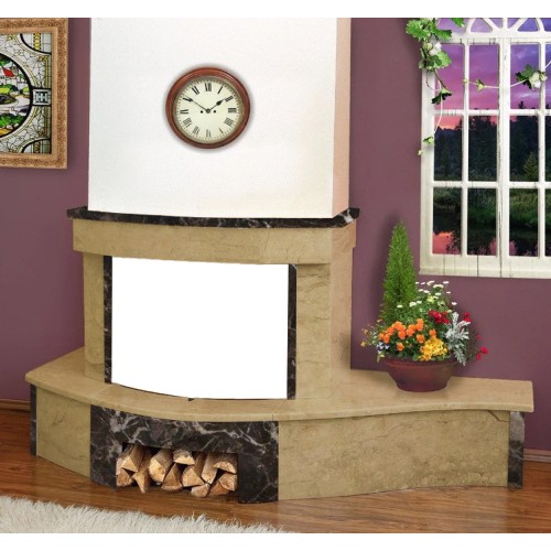 Пристенная облицовка MadeIra Dominica Dark Giallo, Dark Chokolate М с700 