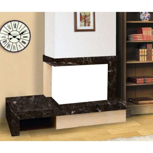 Угловая левая облицовка MadeIra Felicia Dark Giallo, Dark Chokolate М с700 