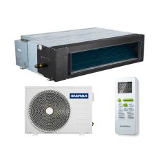 Канальный кондиционер Marsa MRK-36HTNE-W/ MRK-36BHTN