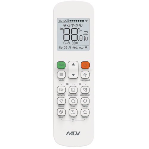 Кассетный фанкойл 2-2,9 кВт Mdv MDKD-V300/MDV-MBQ4-03B 