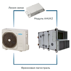 Компрессорно-конденсаторный блок Mdv MDOAF-09HFN8