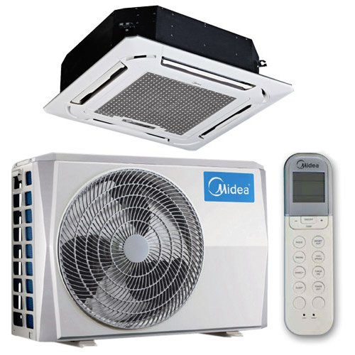 Кассетный кондиционер Midea MCD1-24HRN1-Q/MOX431U-24HN1-LQ 