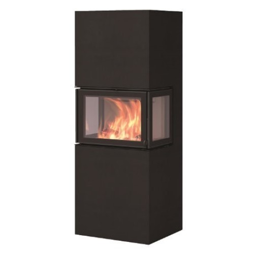 Готовый дровяной каминокомплект Nordpeis Box (топка N-20U, черный) 