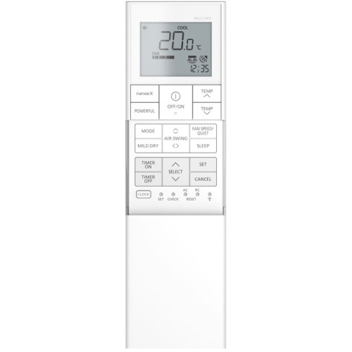     Panasonic Nordic white CS-HZ35ZKE/CU-HZ35ZKE 
