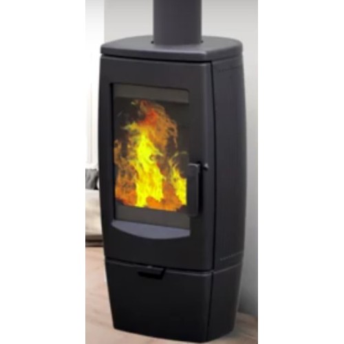 Отопительная печь Plamen GALA черная 