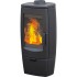 Отопительная печь Plamen GALA черная 