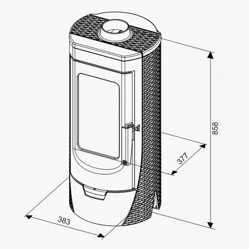 Дровяная печь Plamen TARA 