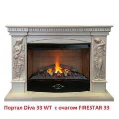 Электрокамин RealFlame 3D FIRESTAR 33