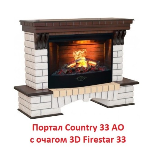 Электрокамин RealFlame 3D FIRESTAR 33 