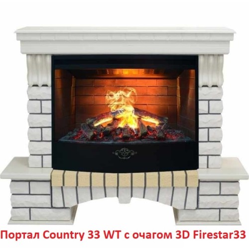 Электрокамин RealFlame 3D FIRESTAR 33 