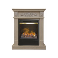 Электрокамин RealFlame Adelaida STD/EUG WT с очагом 3D Olympic