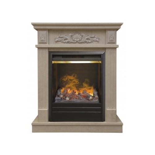 Электрокамин RealFlame Adelaida STD/EUG WT с очагом 3D Olympic