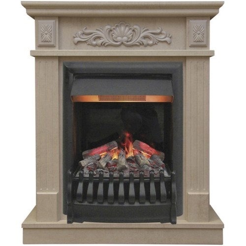 Электрокамин RealFlame Adelaida STD/EUG WT с очагом 3D Oregan