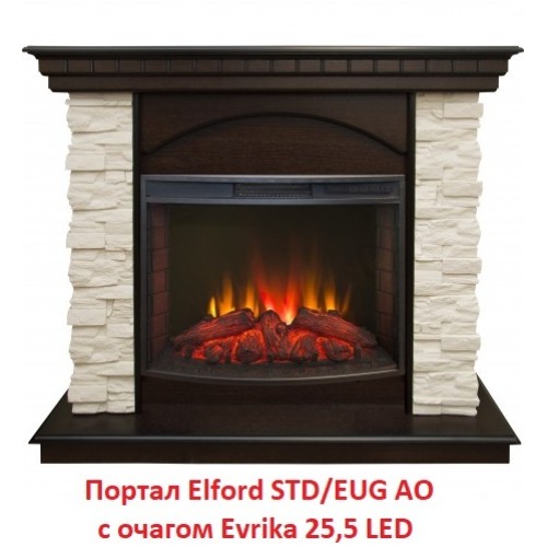 Электрокамин RealFlame Evrika 25,5 LED 