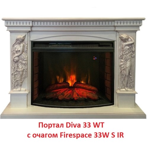Электрокамин RealFlame Firespace 33W S IR 