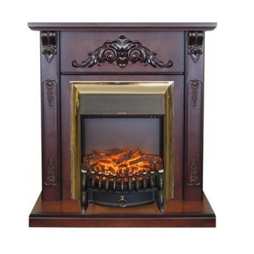 Электрокамин RealFlame Fobos Lux Brass 