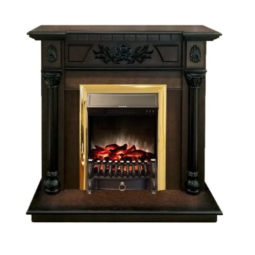 Электрокамин RealFlame Fobos Lux Brass 