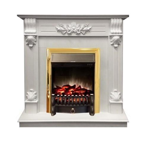 Электрокамин RealFlame Fobos Lux Brass 