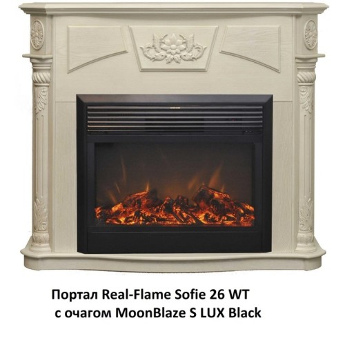 Электрокамин RealFlame MoonBlaze S LUX Black 