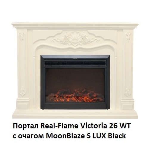 Электрокамин RealFlame MoonBlaze S LUX Black 
