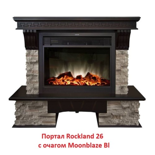 Электрокамин RealFlame MoonBlaze S LUX Black 