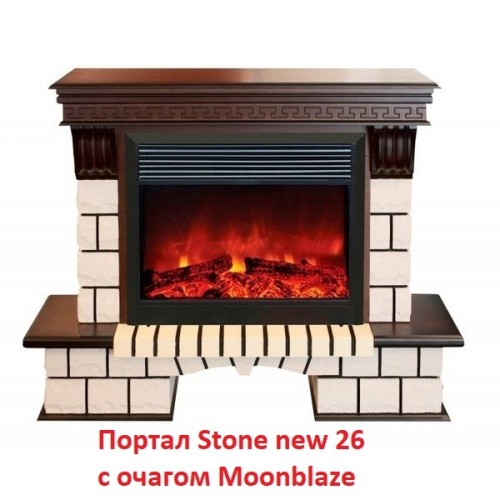 Электрокамин RealFlame MoonBlaze S LUX Black 