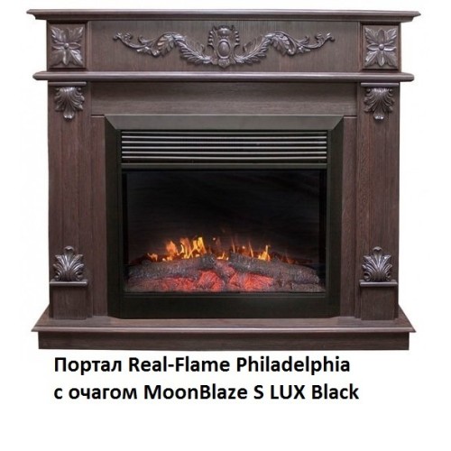 Электрокамин RealFlame MoonBlaze S LUX Black 