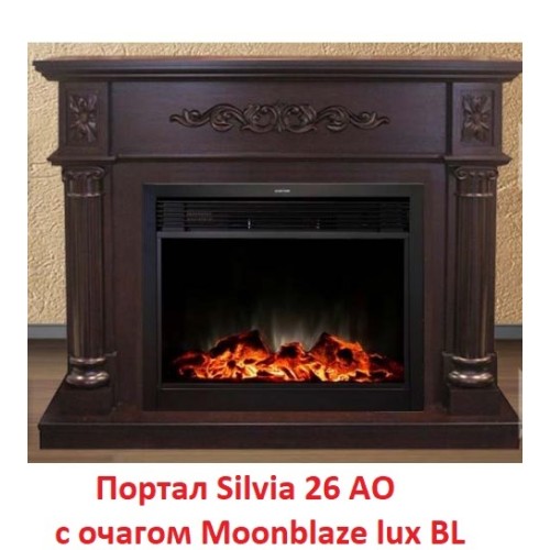 Электрокамин RealFlame MoonBlaze S LUX Black 