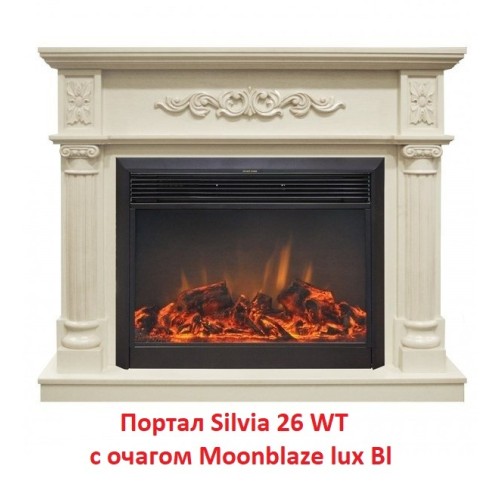 Электрокамин RealFlame MoonBlaze S LUX Black 