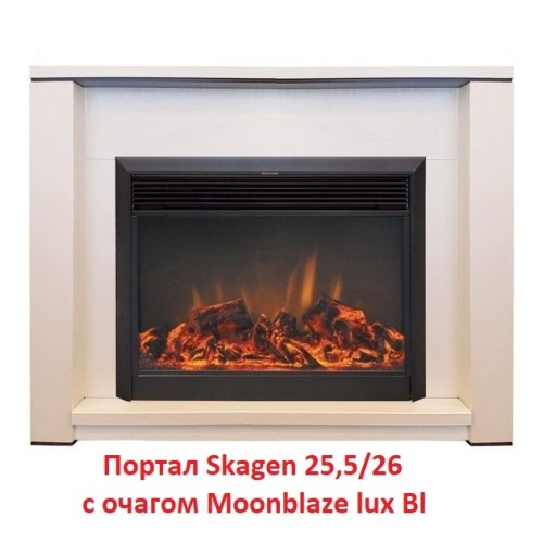 Электрокамин RealFlame MoonBlaze S LUX Black 
